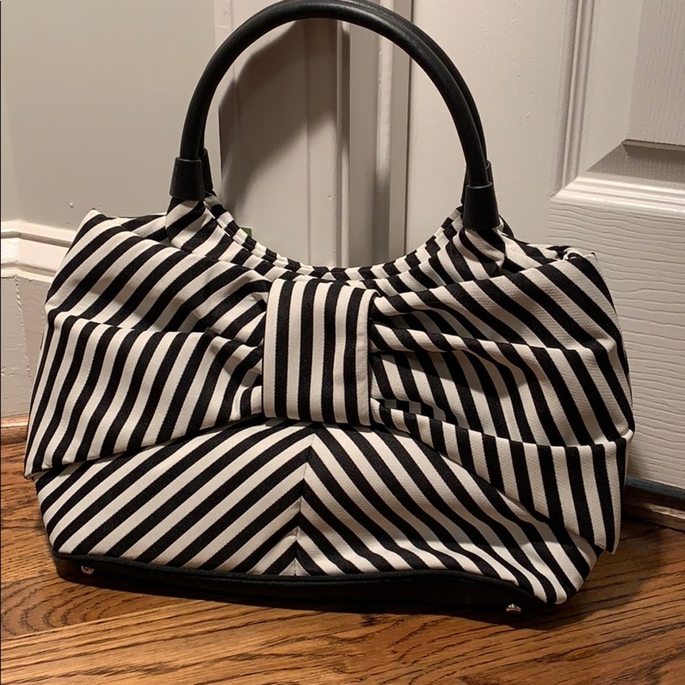 Kate Spade striped hobo bag- brand new with tags